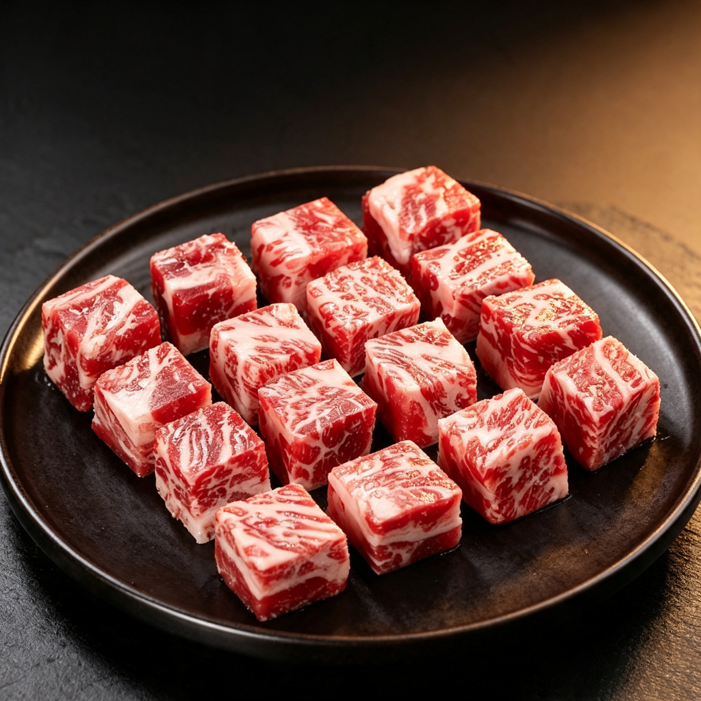 Marbled Beef Cubes